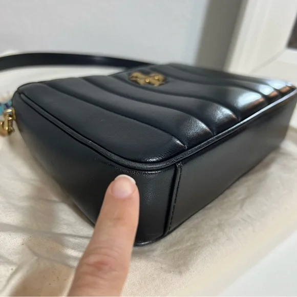 Tory Burch Kira Mini Quilted Leather Bag - Picture 6 of 13